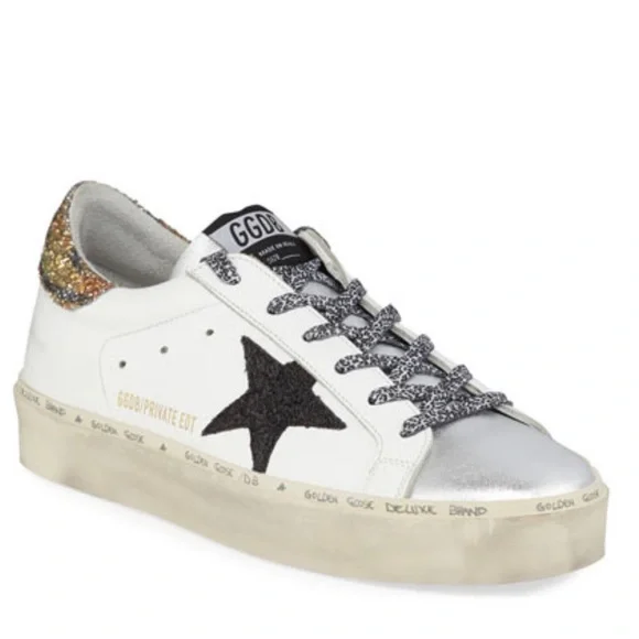 Golden Goose | Shoes | Golden Goose Hi Star Tiger Leopard Sparkle 